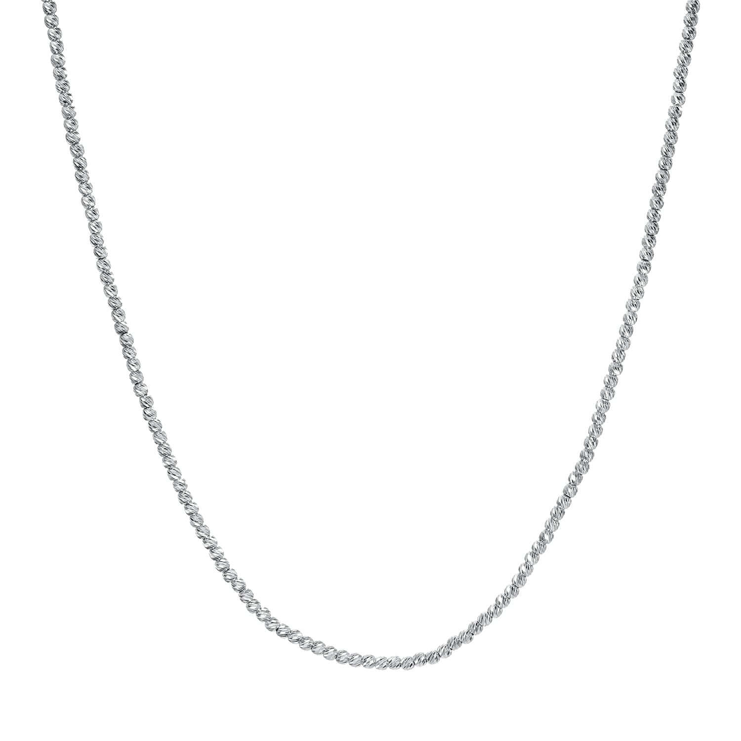The Harper Necklace—a minimalist silver twisted rope chain—offers understated elegance, ideal for those who love simple jewelry, and is presented against a clean white background.