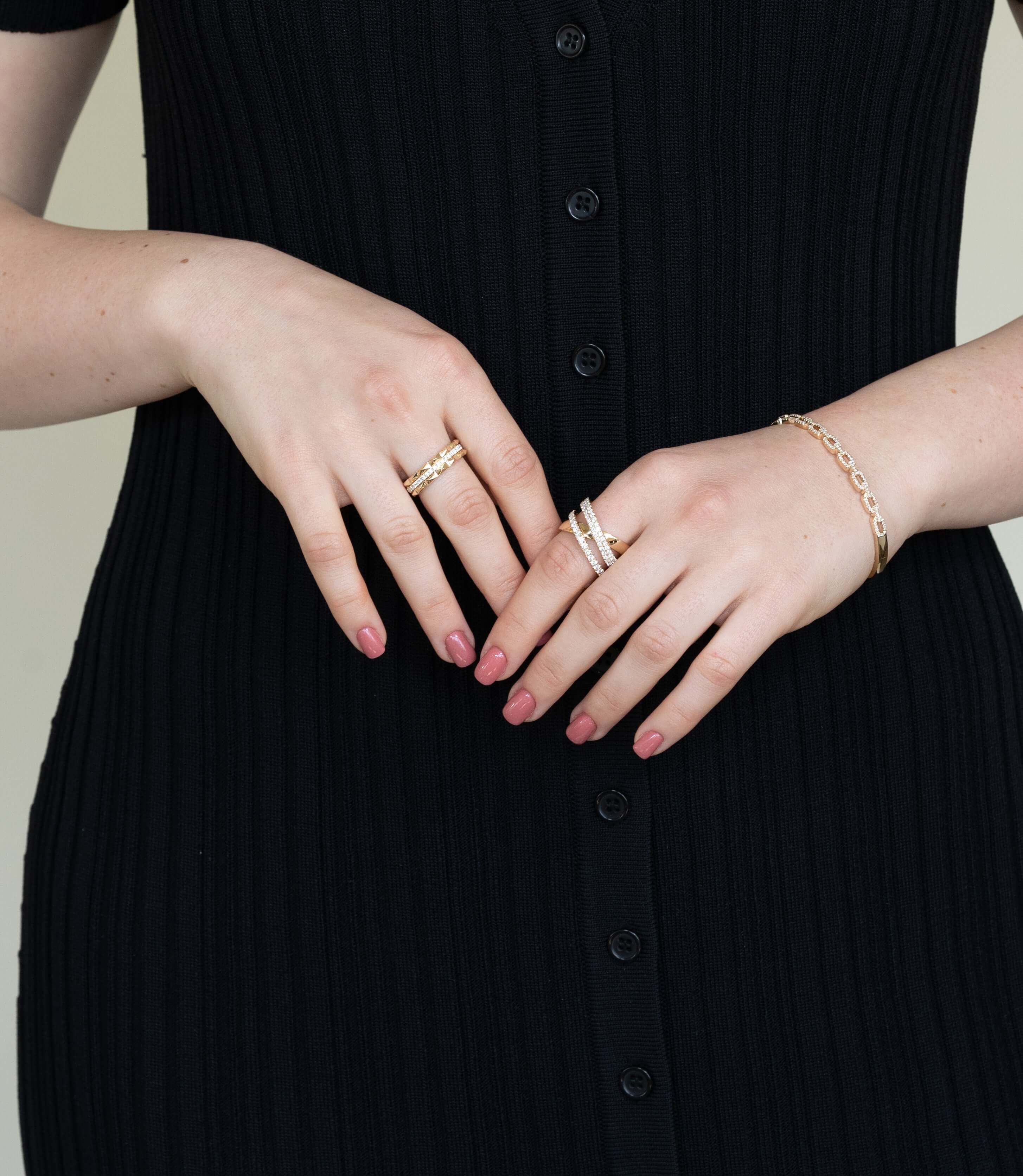 Diamond Bridge Ring