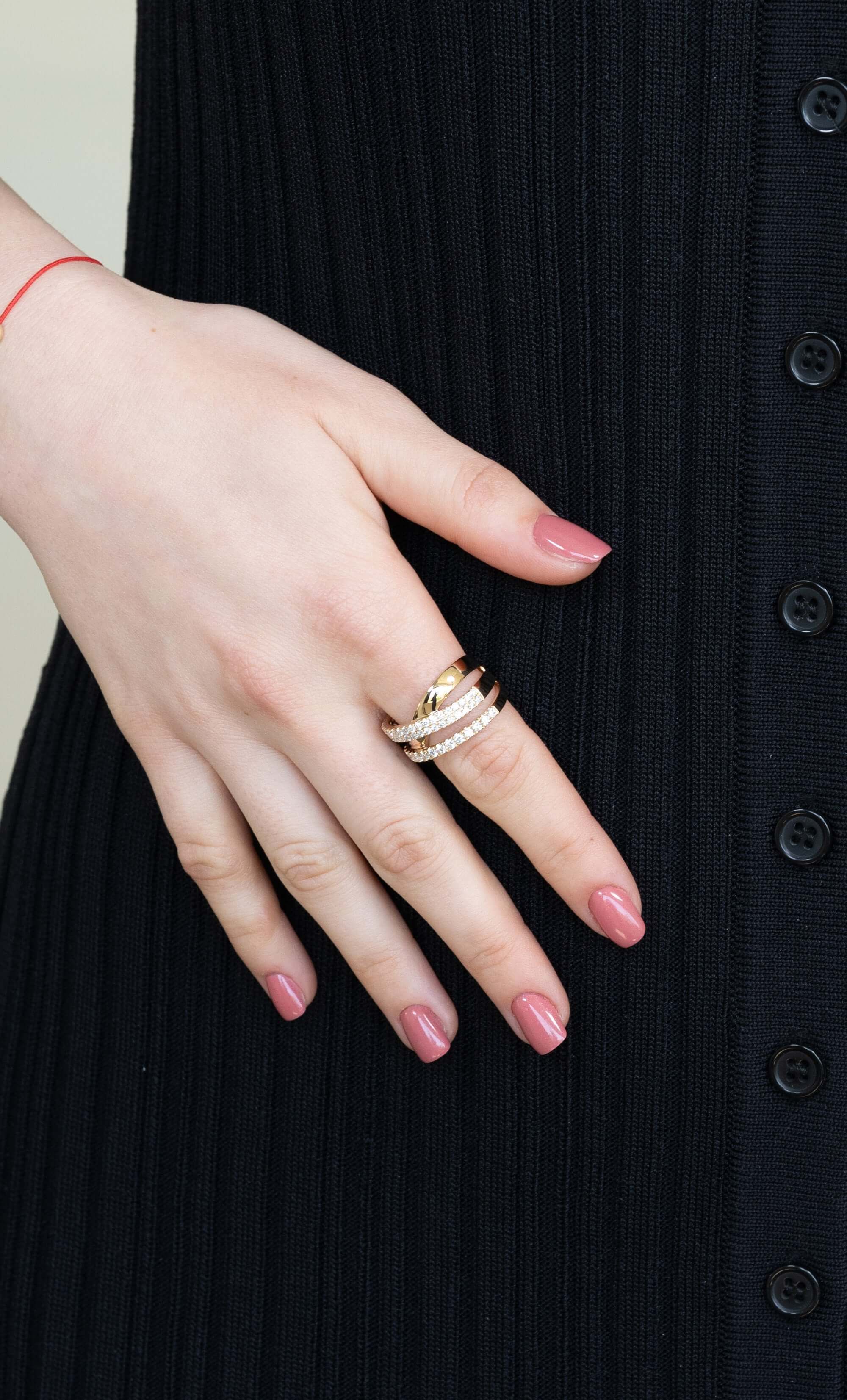 Diamond Bridge Ring