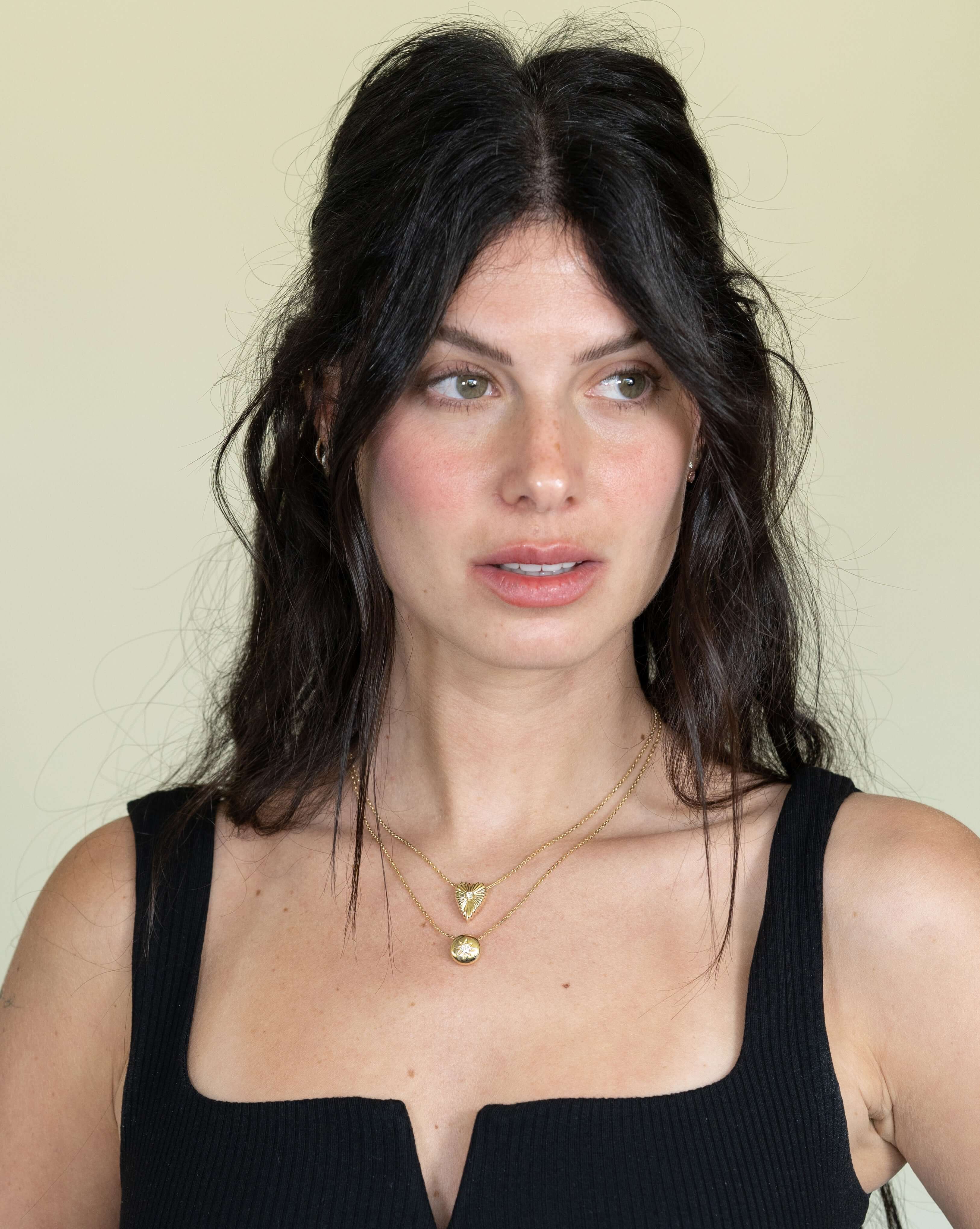 Diamond Star Ariel Necklace