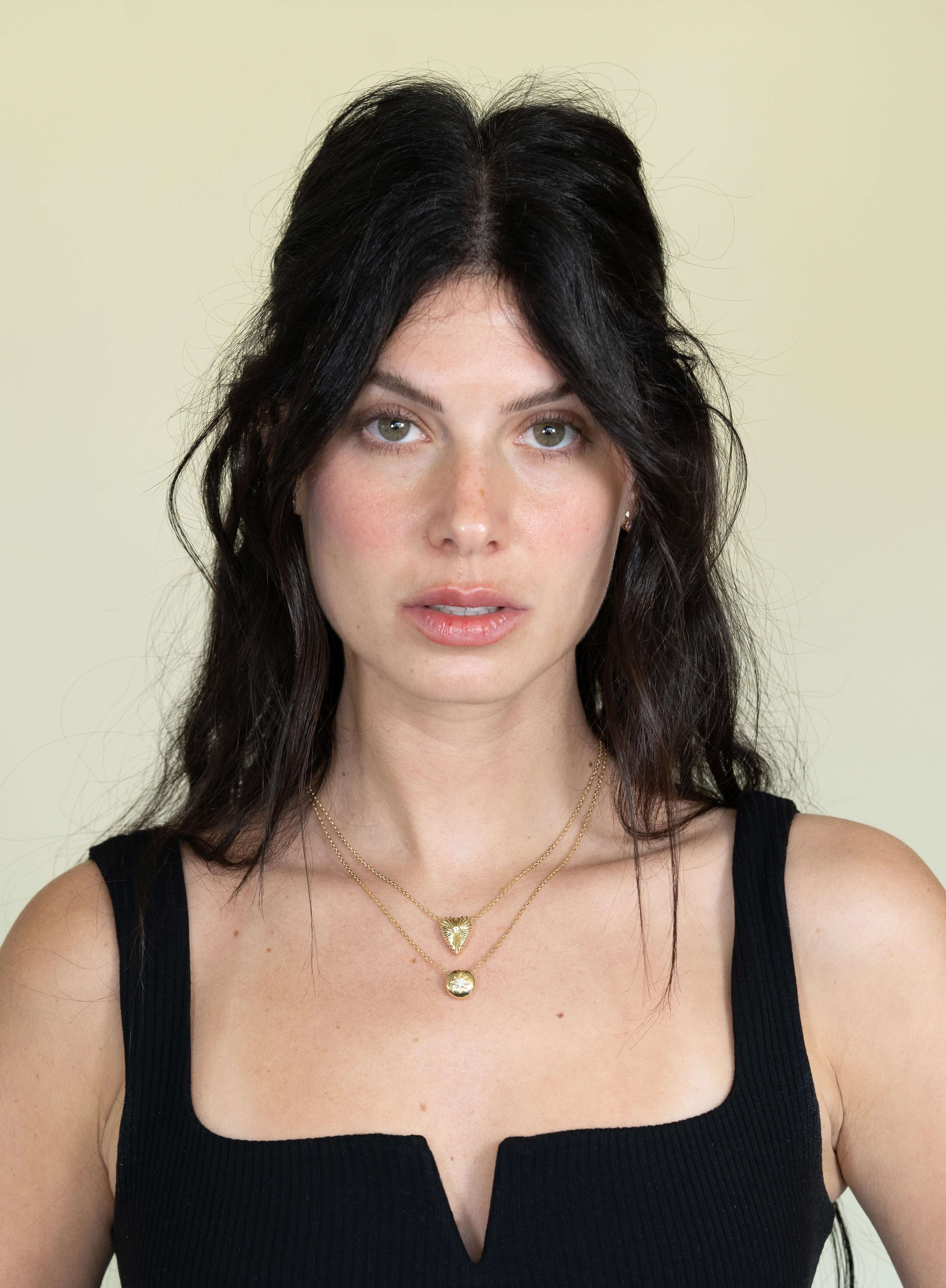 Diamond Star Ariel Necklace