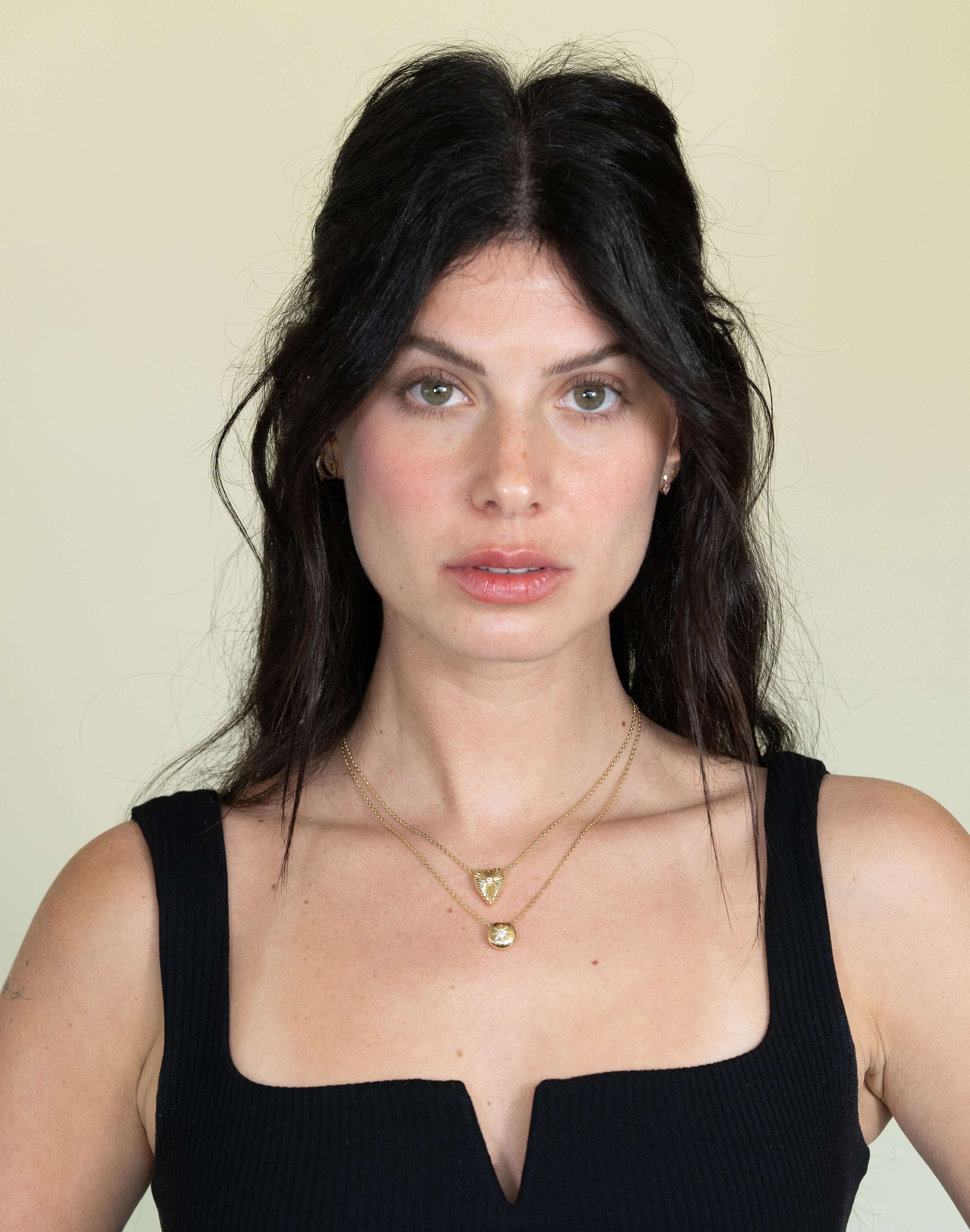 Diamond Star Ariel Necklace