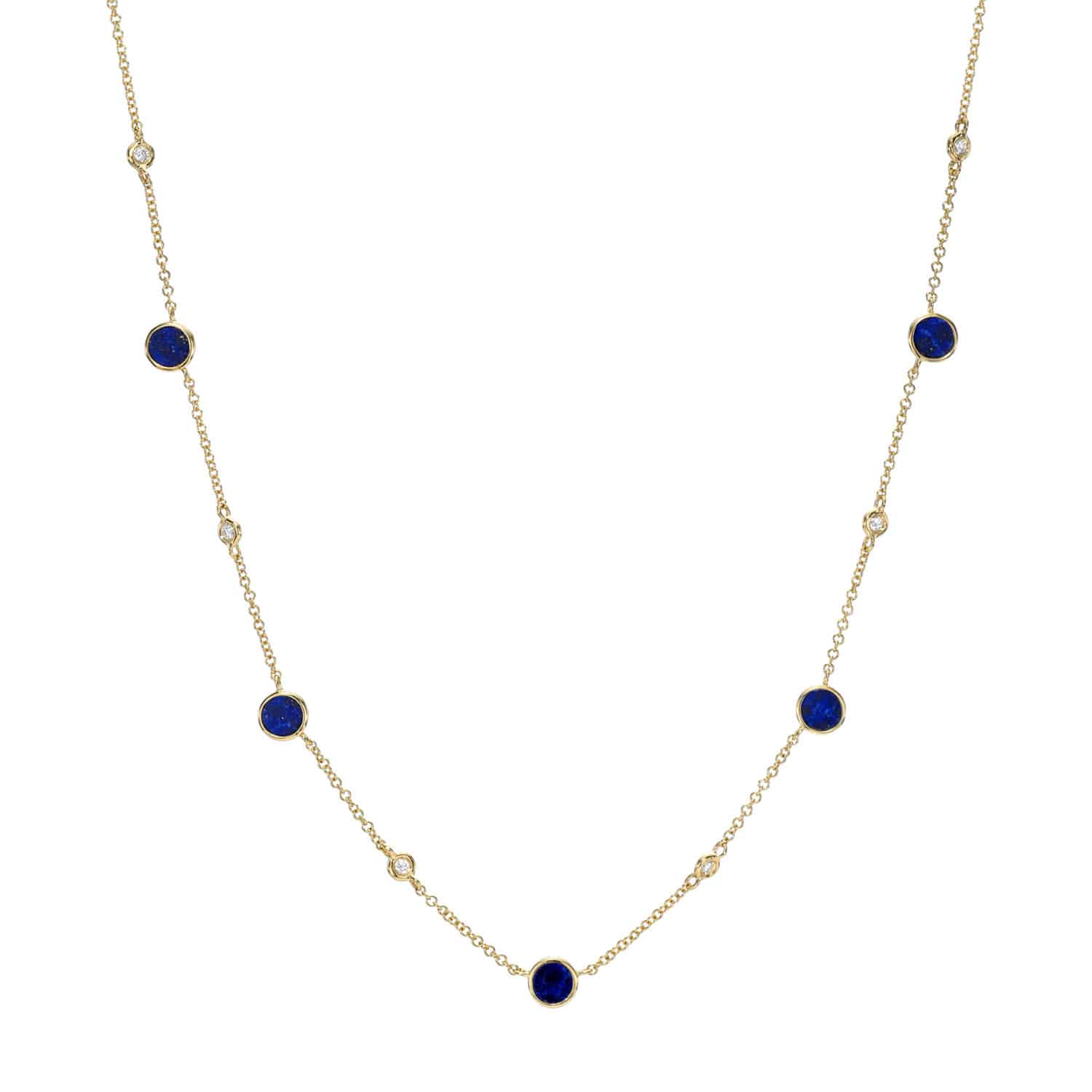 Lapis Piper Necklace