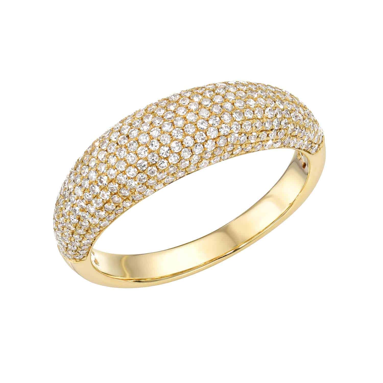 Pave Diamond Dome Ring