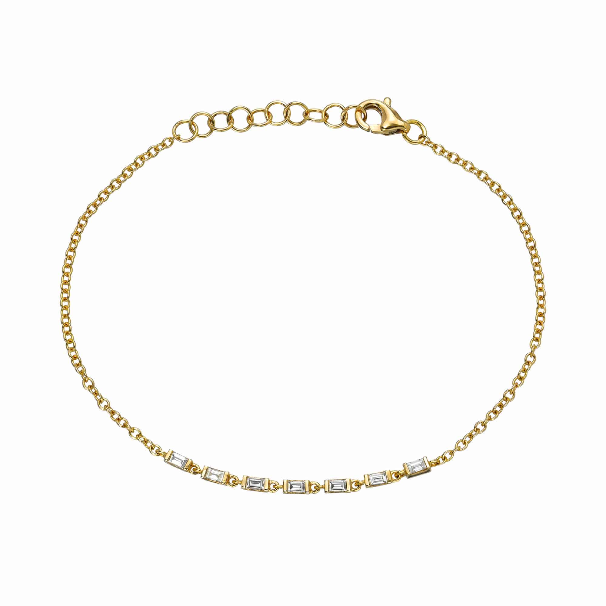 Baguette Diamond Adda Bracelet