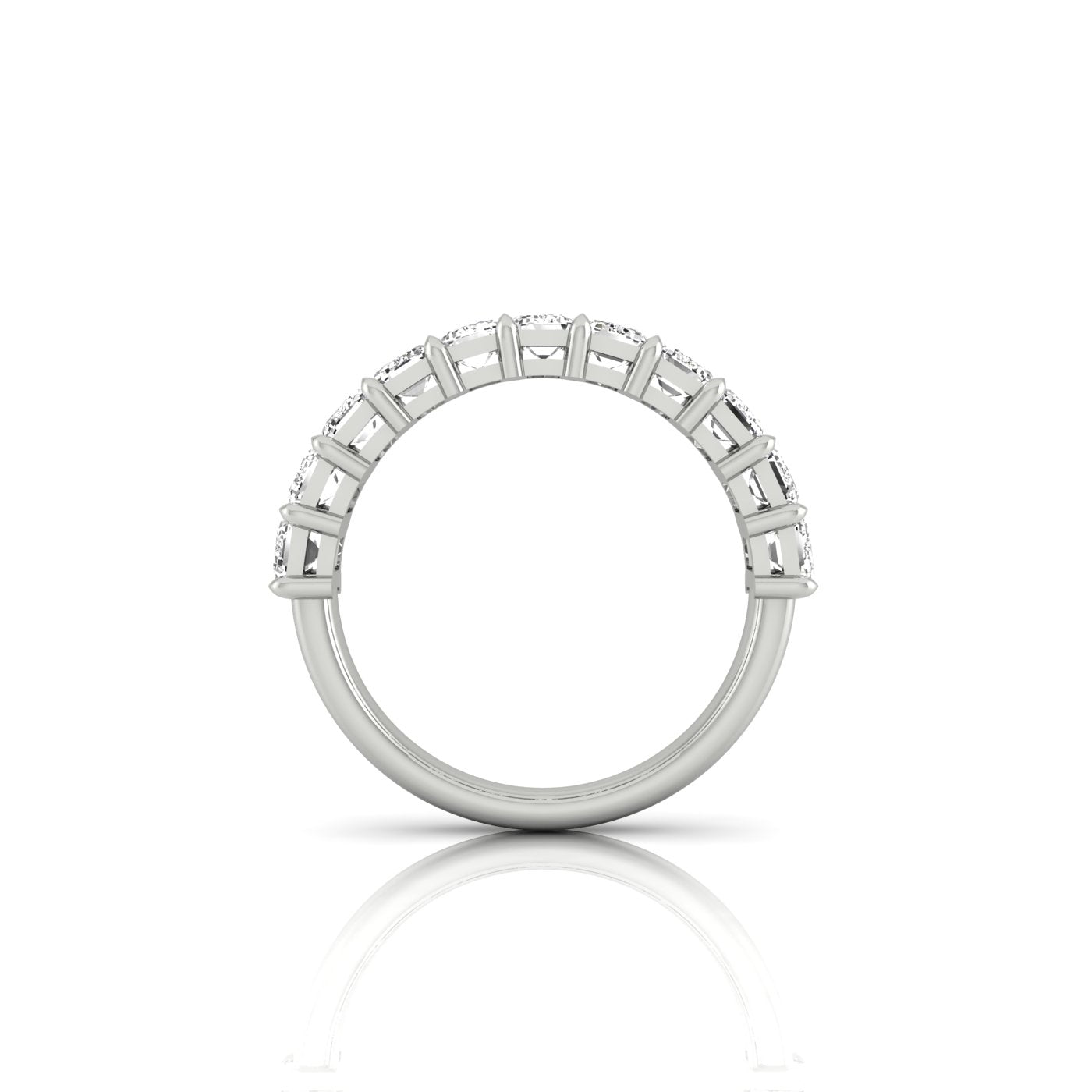Half Lab Grown Diamond Eternity Ring