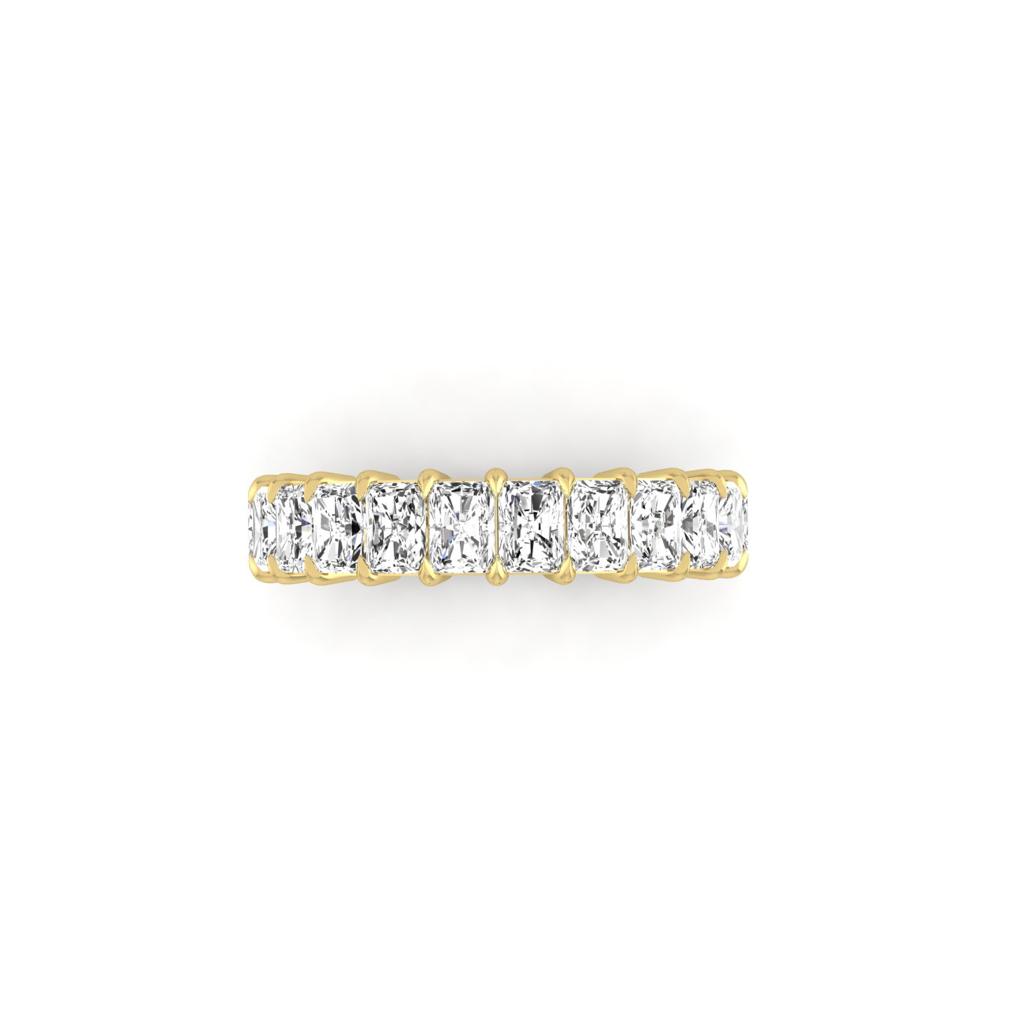 Half Diamond Eternity Ring