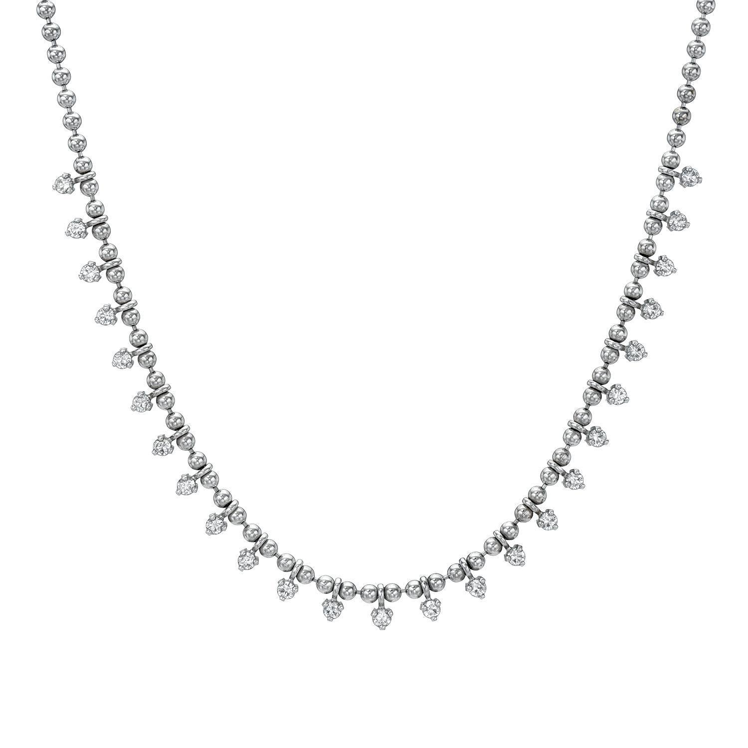 14KW Diamond Gisele Necklace