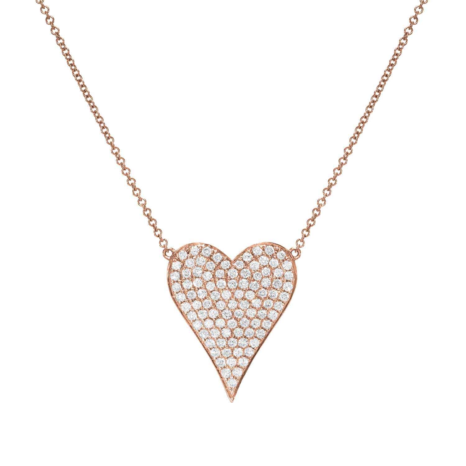 Diamond Heart Alina Necklace