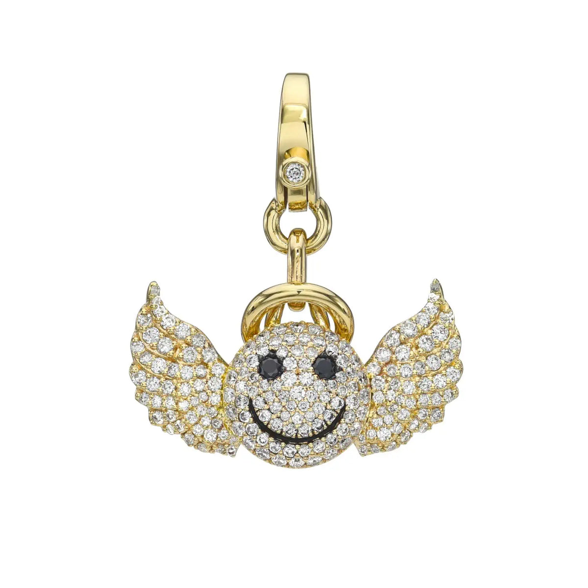 フェスタリア　ダイヤモンド　天使　チャーム　エンジェル　トップ　10金 未使用 Devil's Advocate Charm